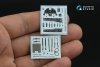 Quinta Studio QD48650 F-8E Crusader 3D-Printed & coloured Interior on decal paper (Hasegawa/Hobby 2000) 1/48
